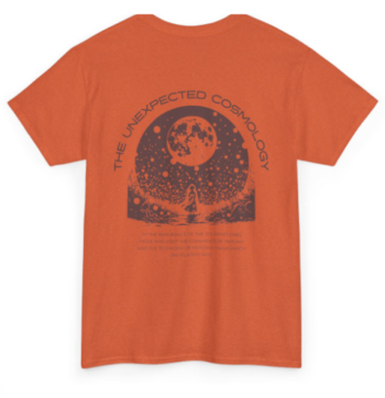TUC: The Unexpected Cosmology Revelation 14:12 (front & back design t-shirt)