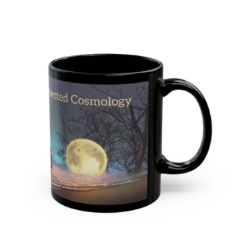 The Unexpected Cosmology Moon Mug